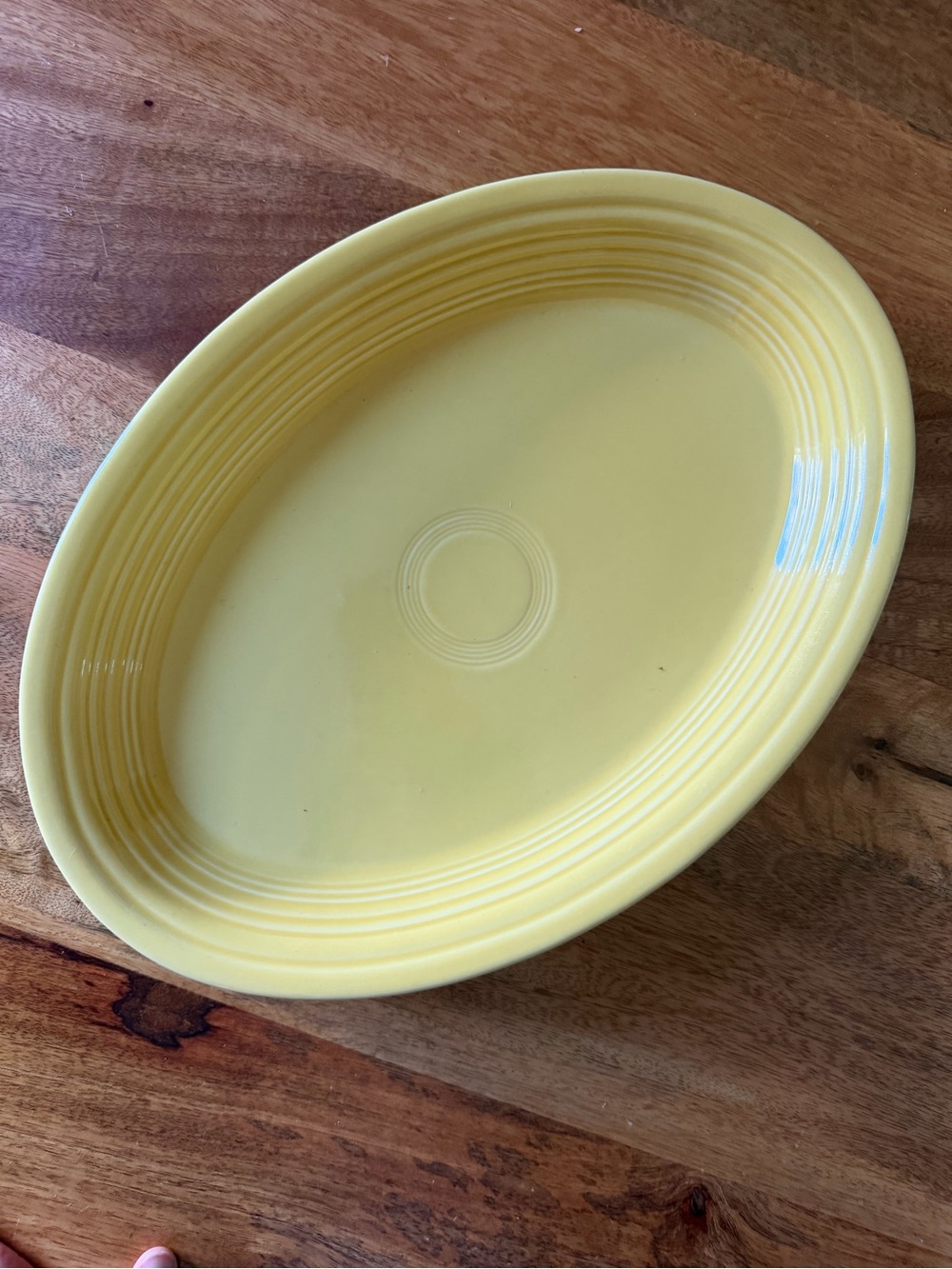 Sunflower Yellow Medium Fiestaware Platter
